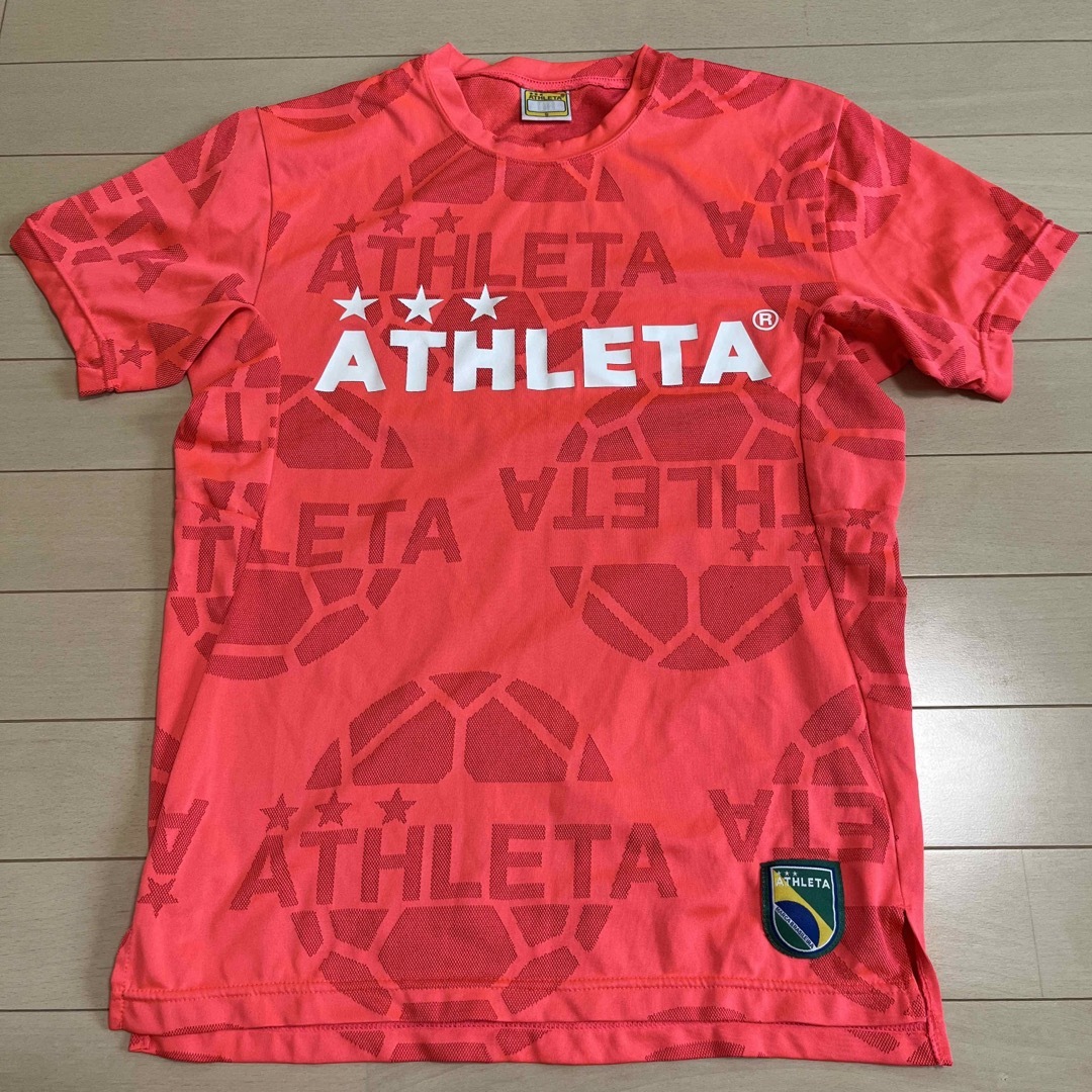 ATHLETA(アスレタ)のATHLETA  プラシャツ　Sサイズ スポーツ/アウトドアのサッカー/フットサル(ウェア)の商品写真