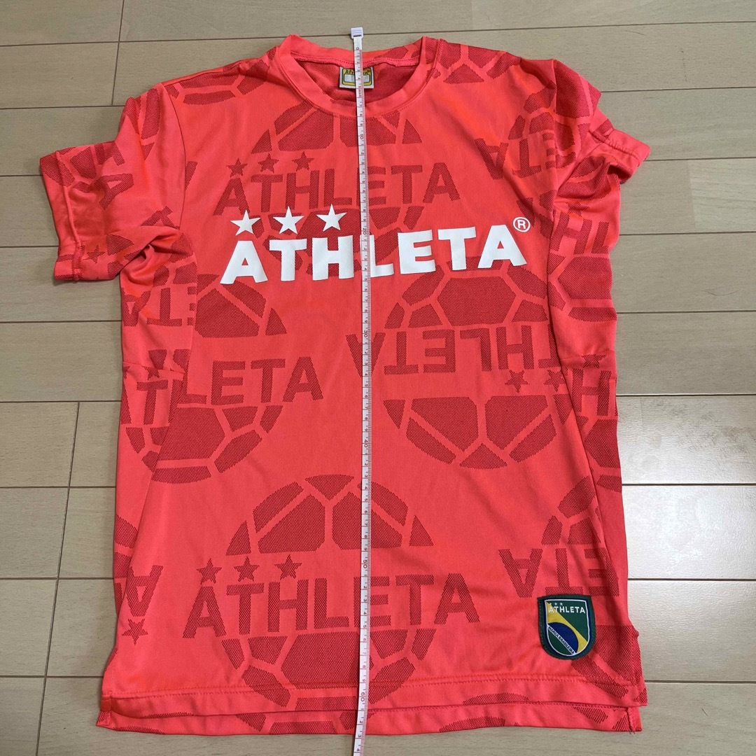 ATHLETA(アスレタ)のATHLETA  プラシャツ　Sサイズ スポーツ/アウトドアのサッカー/フットサル(ウェア)の商品写真