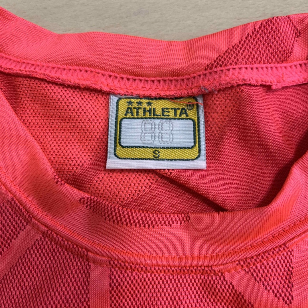 ATHLETA(アスレタ)のATHLETA  プラシャツ　Sサイズ スポーツ/アウトドアのサッカー/フットサル(ウェア)の商品写真