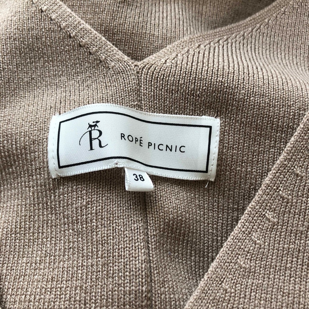 Rope' Picnic(ロペピクニック)のもも様ROPE' PICNIC  ニットワンピース Mサイズ レディースのワンピース(ロングワンピース/マキシワンピース)の商品写真