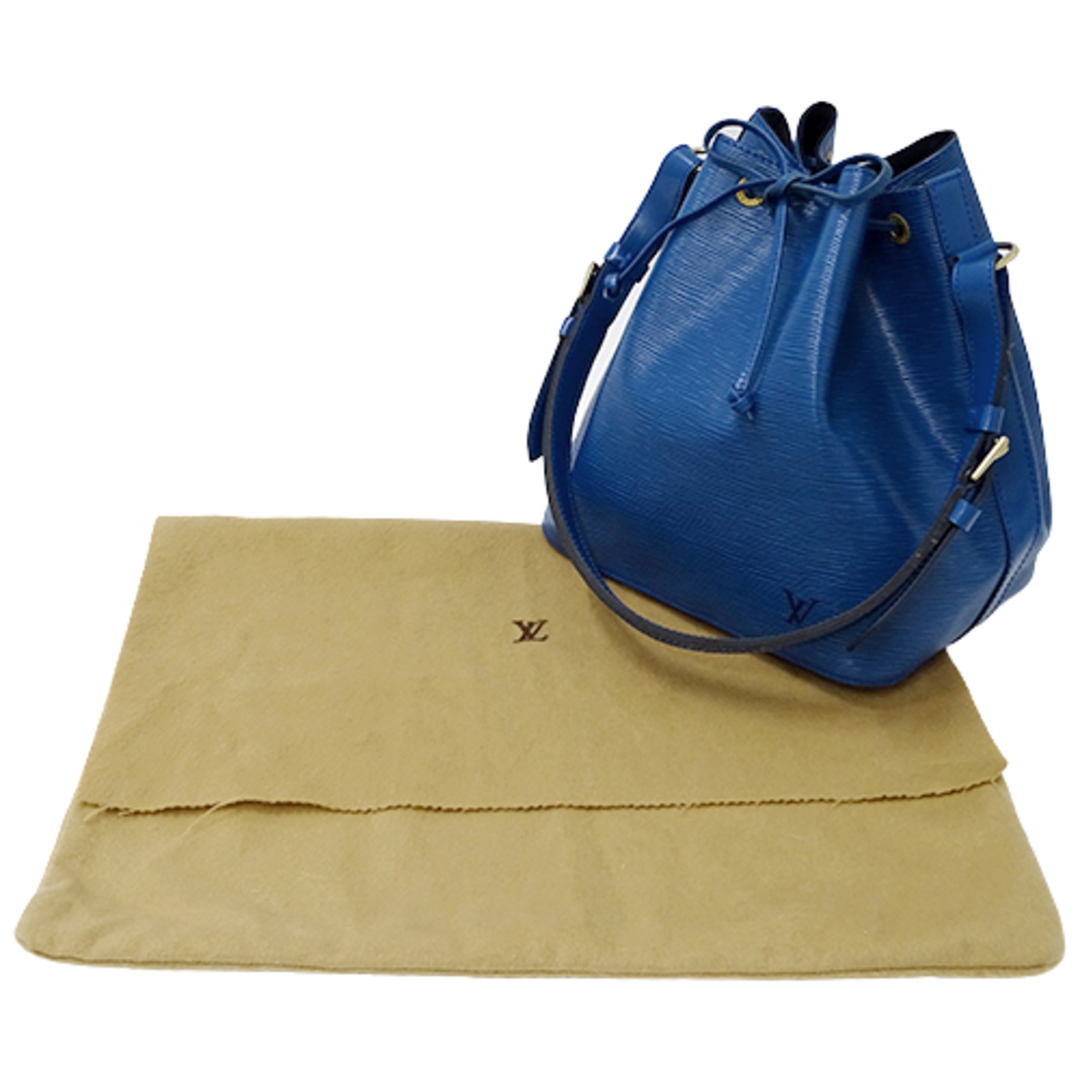 ルイ ヴィトン LOUIS VUITTON バッグ エピ レディース ブランド ショルダーバッグ プチ ノエ トレドブルー M44105 青 巾着型 ワンショルダー 肩掛け おしゃれ 【中古】