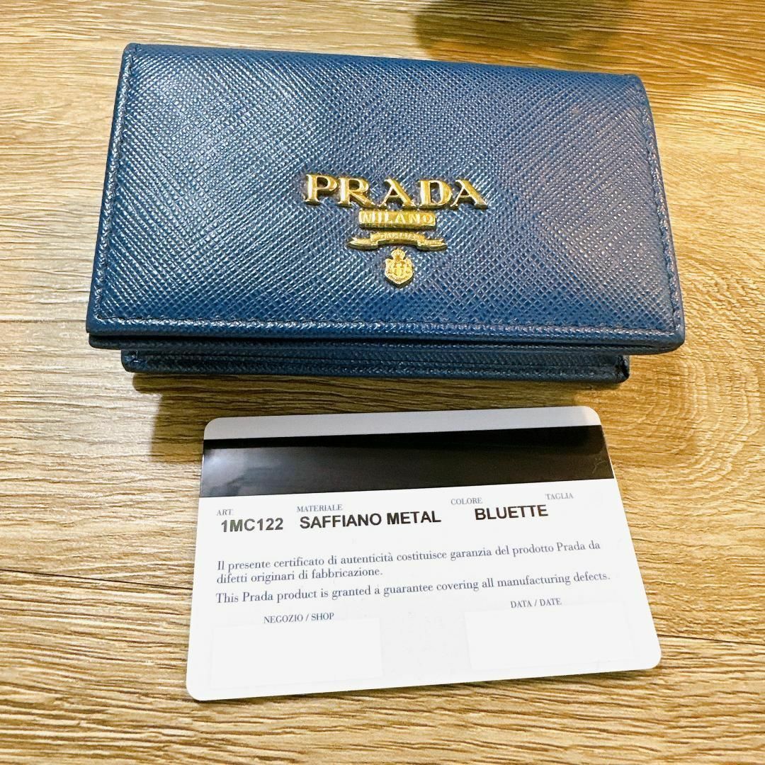 ◇プラダ◇PRADA サフィアーノ 名刺入 1MC122 カードケース ブランド