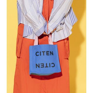 ユナイテッドアローズ(UNITED ARROWS)のciten シテン ロゴステートメントバッグ S トートバッグ エコバッグ(トートバッグ)