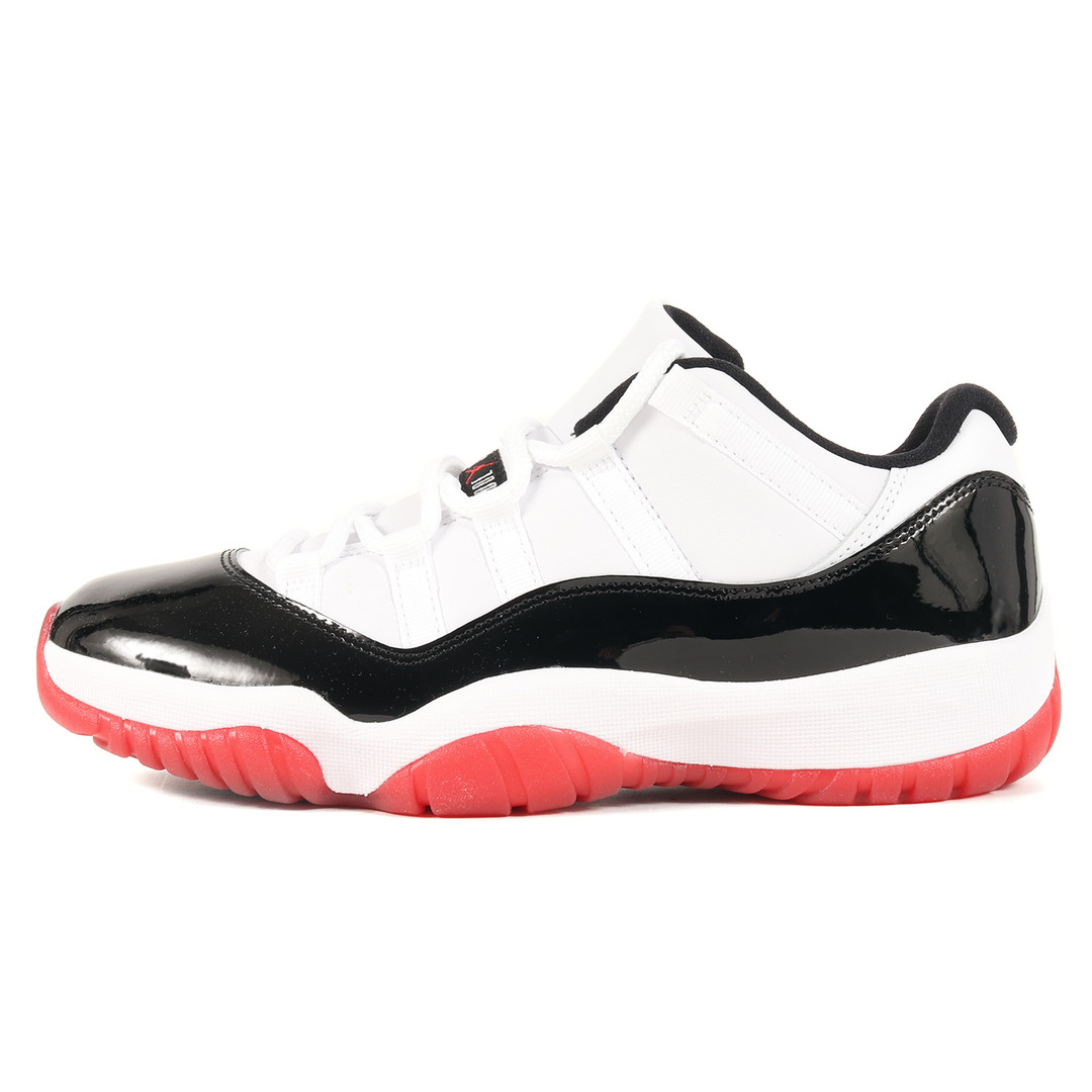 スニーカーNIKE ナイキ サイズ:26.5cm AIR JORDAN 11 RETRO LOW WHITE BRED (AV2187-160) 2020年 エアジョーダン11 レトロ ロー ホワイト ブレッド ホワイト バーシティレッド US8.5 ローカット スニーカー 靴 【メンズ】