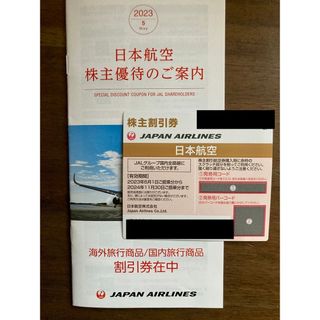 ジャル(ニホンコウクウ)(JAL(日本航空))のJAL 株主 優待券 日本航空　1枚　海外/国内旅行商品割引券１冊(その他)