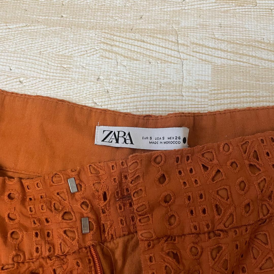 ZARA(ザラ)のZARA ザラ レースパンツ Sサイズ レディースのパンツ(カジュアルパンツ)の商品写真