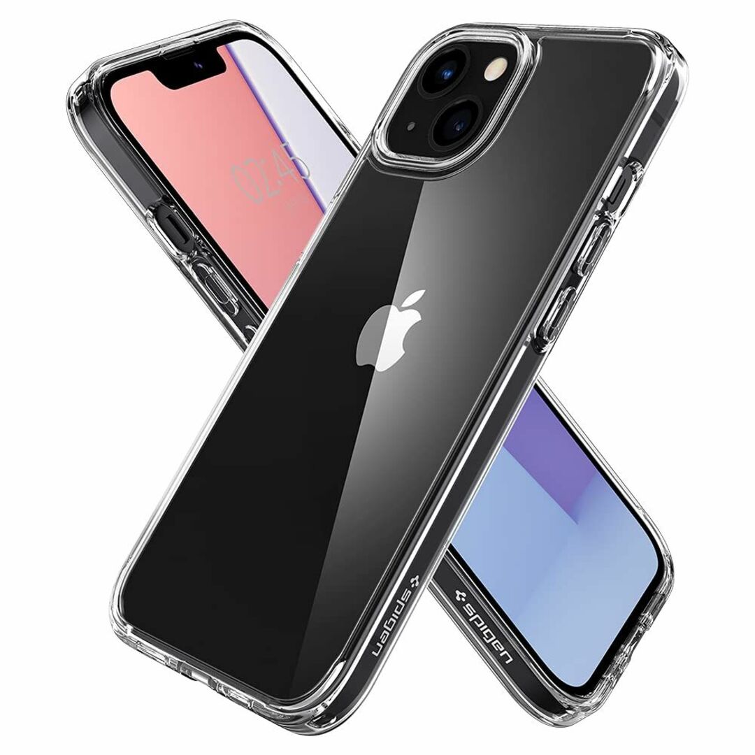 【色: クリスタル・クリア】Spigen iPhone13ケース クリア ウルト