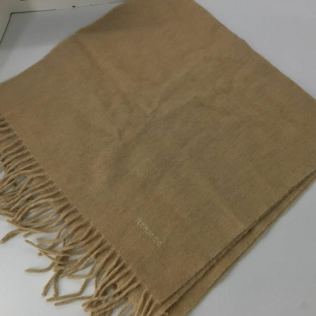 HERMES エルメス マフラー カシミア マフラー ベージュ カシミア