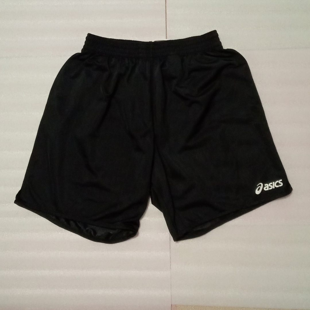 asics(アシックス)のアシックス サッカー フットサル パンツ 白・黒2枚組 スポーツ/アウトドアのサッカー/フットサル(ウェア)の商品写真