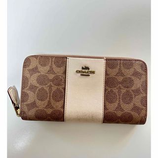 コーチ COACH 長財布！激安でお譲りします 中古美品！使用３ヶ月のみ(財布)