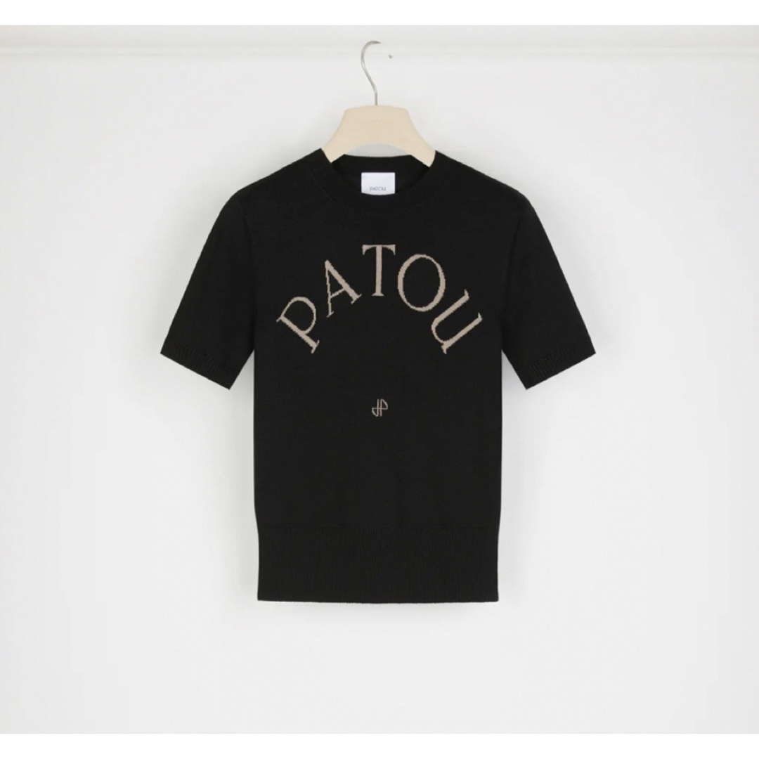 PATOU(パトゥ)のPATOU パトゥ2023コットンブレンドジャガードニット XS 新品未使用 レディースのトップス(Tシャツ(半袖/袖なし))の商品写真