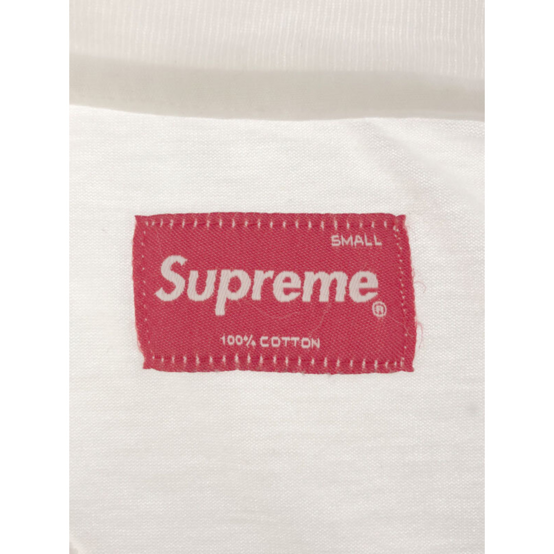 Supreme(シュプリーム)のSupreme シュプリーム ボーダー柄Tシャツ ホワイト S メンズのトップス(Tシャツ/カットソー(半袖/袖なし))の商品写真