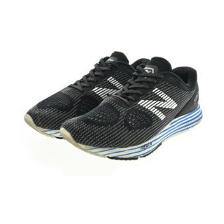 ニューバランス(New Balance)のNew Balance ニューバランス スニーカー 26cm 黒x白 【古着】【中古】(スニーカー)