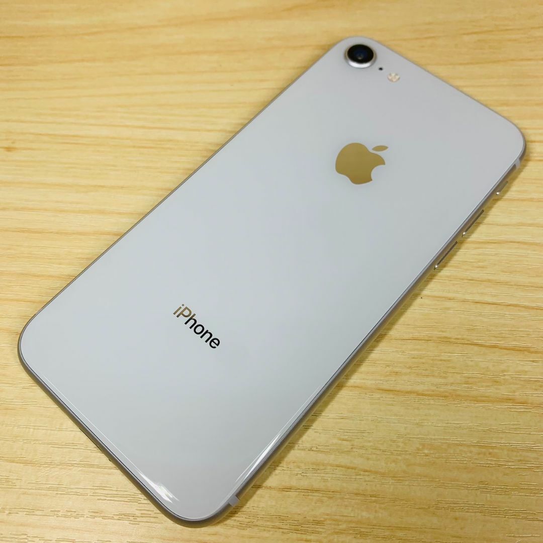 SIMフリー バッテリー100% iPhone8 64GB Silver M1 | フリマアプリ ラクマ