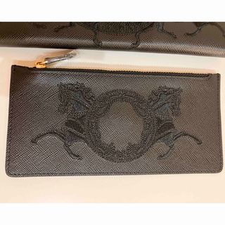 【極美品】BARCOSバルコス 大谷リュウジ カタリナ 馬柄刺繍 ブラック