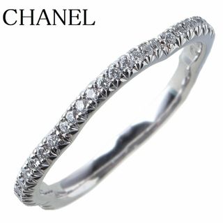 シャネル(CHANEL)のシャネル カメリア ダイヤ リング フルエタニティ #52 【12734】(リング(指輪))