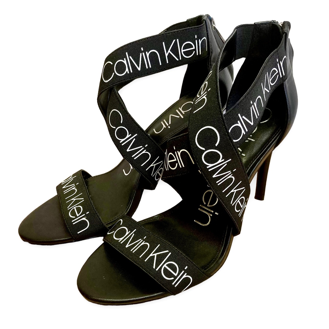 Calvin Klein(カルバンクライン)のCalvin Klein カルバンクライン ロゴ ストラップ サンダル レディースの靴/シューズ(サンダル)の商品写真