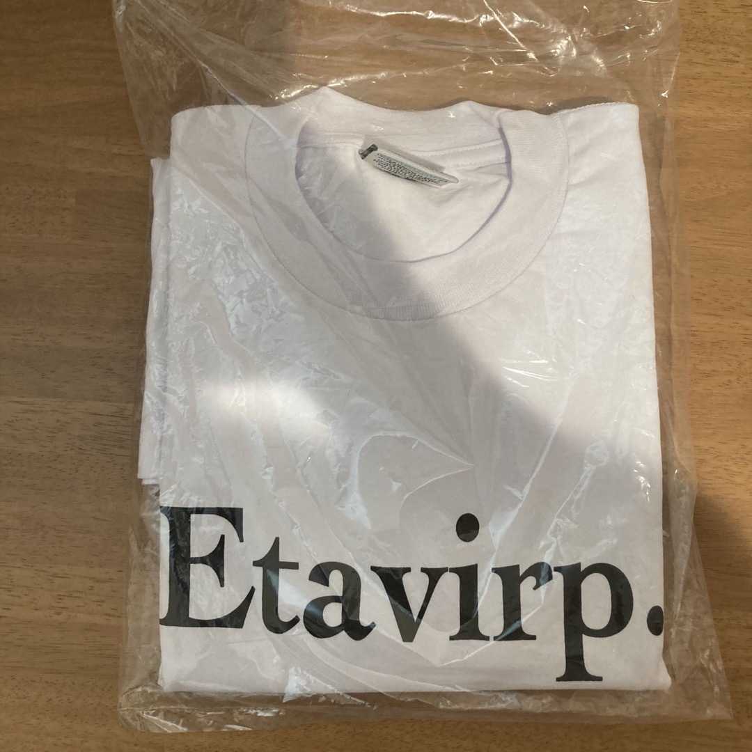 1LDK SELECT - Etavirp Logo T-Shirt. White × Blackの通販 by リー's 