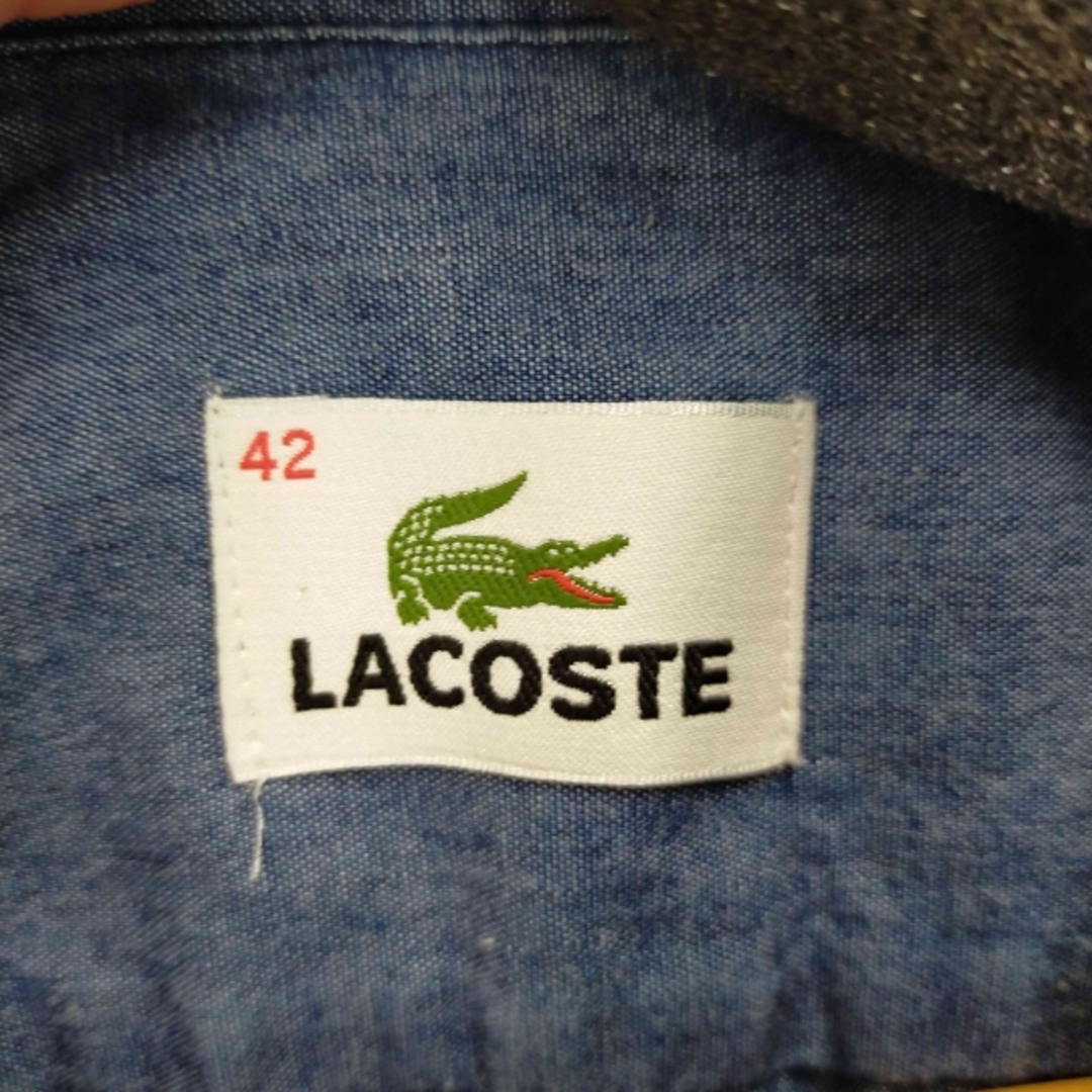 LACOSTE(ラコステ)のLACOSTE(ラコステ) スナップボタン半袖シャツ レディース トップス レディースのトップス(シャツ/ブラウス(半袖/袖なし))の商品写真