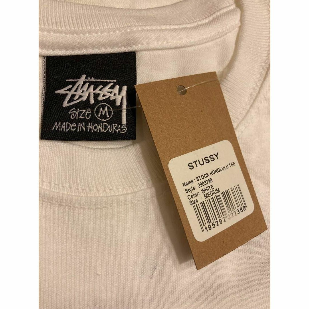 STUSSY - STUSSY HONOLULU Tシャツ ハワイ限定 ステューシー 半袖 白 M