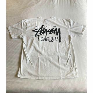 ステューシー(STUSSY)のSTUSSY HONOLULU Tシャツ ハワイ限定 ステューシー 半袖 白 M(Tシャツ/カットソー(半袖/袖なし))