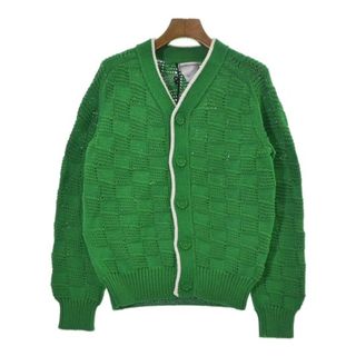 ボッテガヴェネタ(Bottega Veneta)のBOTTEGA VENETA ボッテガベネタ カーディガン XS 緑 【古着】【中古】(カーディガン)