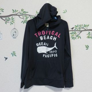 オーシャンパシフィック(OCEAN PACIFIC)のused☆ＯＰオーシャンパシフィック　フード付ラッシュガード150☆女の子(水着)