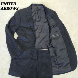 ユナイテッドアローズグリーンレーベルリラクシング(UNITED ARROWS green label relaxing)のグリーンレーベルリラクシング【44】メンズスーツセットアップ　ストライプ(セットアップ)