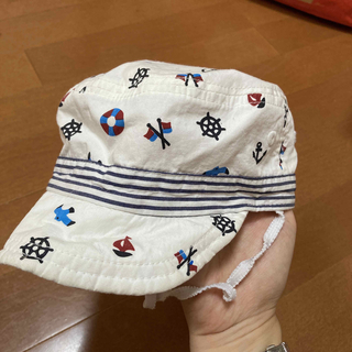 ニシマツヤ(西松屋)のベビー帽子　48cm(帽子)