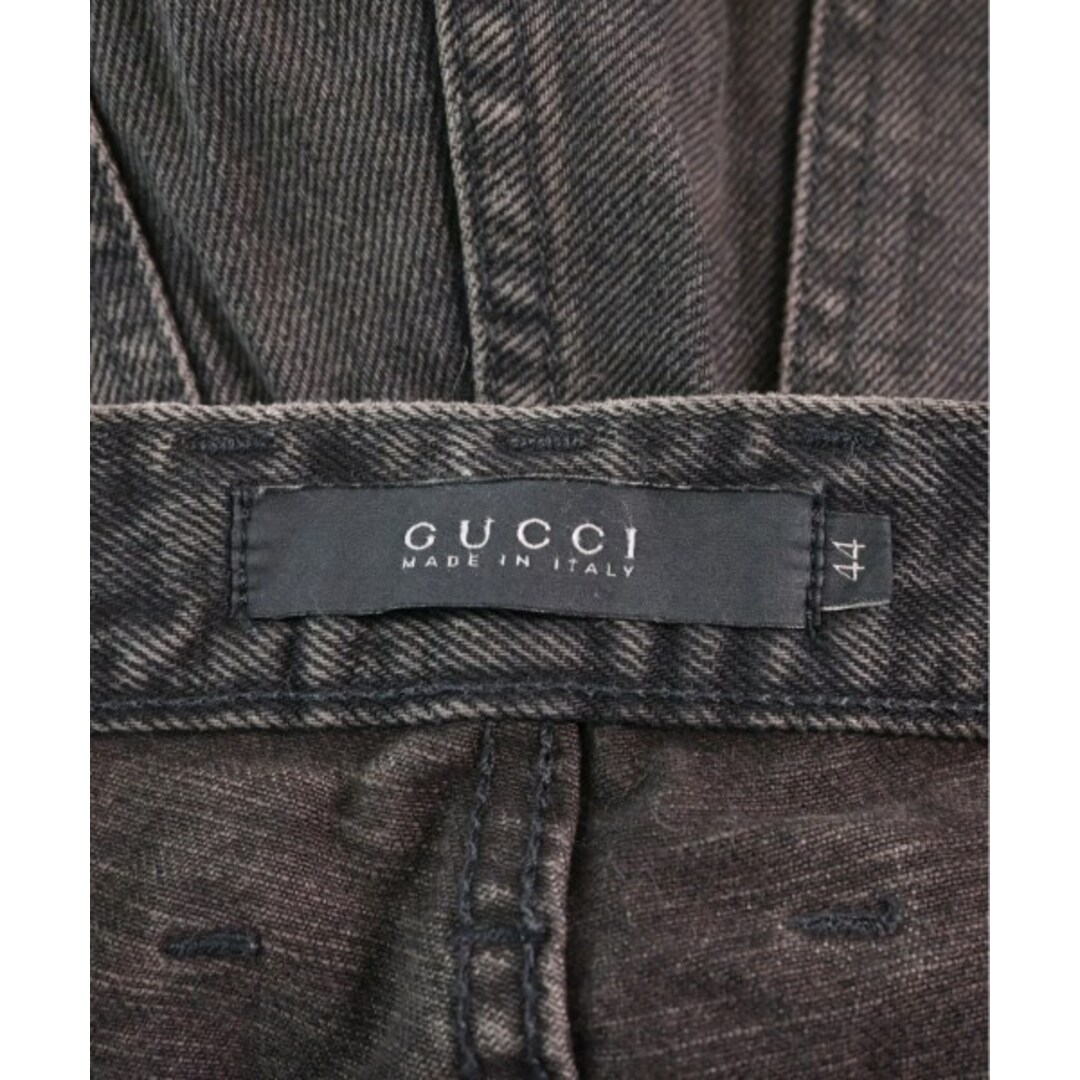 Gucci - GUCCI グッチ デニムパンツ 44(S位) 黒(デニム) 【古着