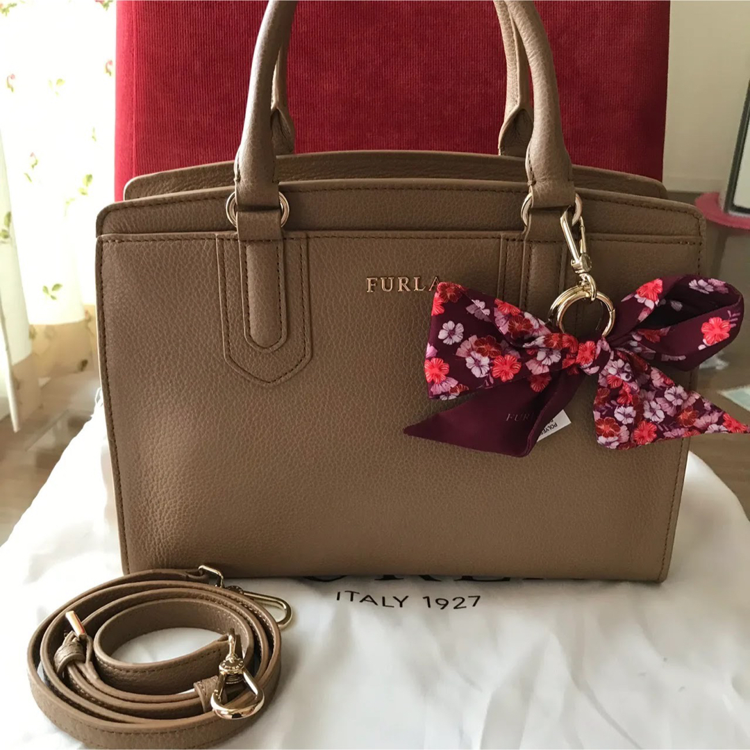 フルラ  FURLA furla ショルダーバッグ　2way 　茶色　新品未使用