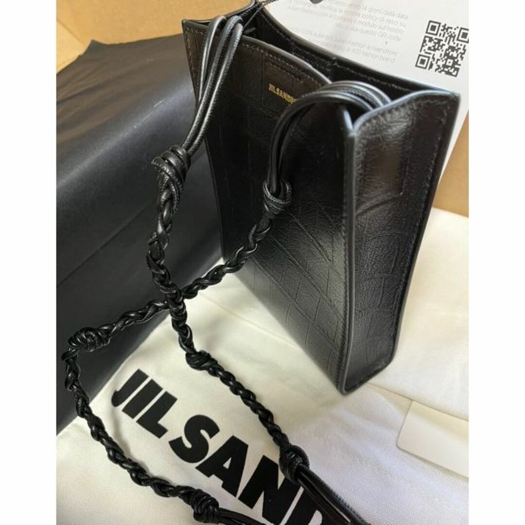 匿名配送★JIL SANDER ロゴ ショルダーバッグ「タングル スモール」 6