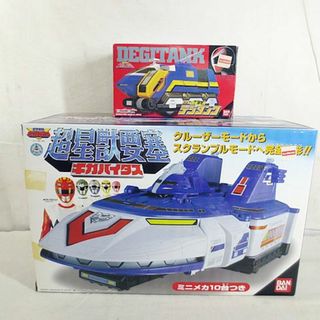 バンダイナムコエンターテインメント(BANDAI NAMCO Entertainment)の美品 星獣戦隊ギンガマン 超星獣要塞 ギガバイタス　メガレンジャー　デジタンク(特撮)