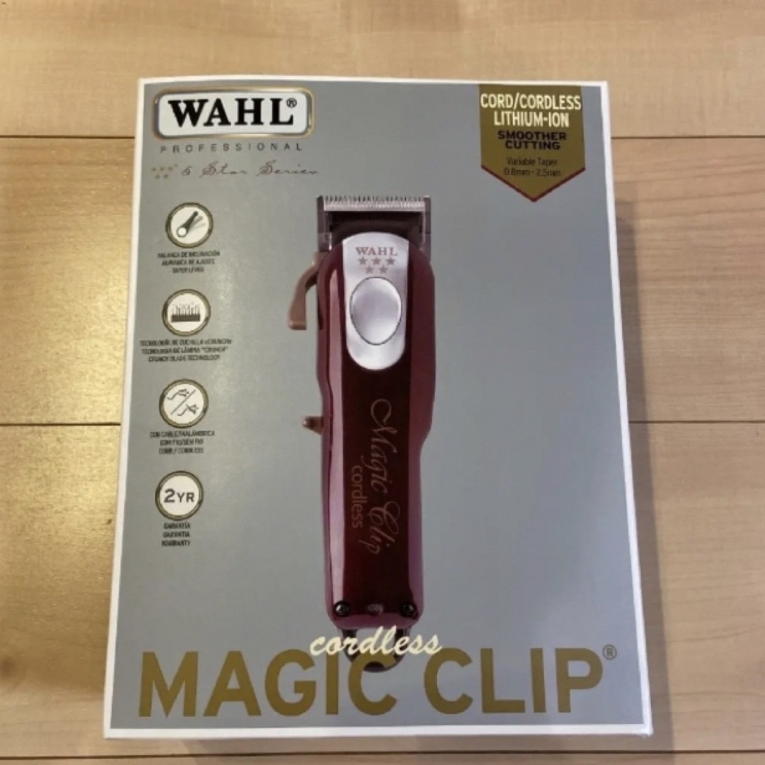 WALL(ウォール)のWahl 5Star Cordless Magic Clip　バリカン　希少 スマホ/家電/カメラの美容/健康(メンズシェーバー)の商品写真