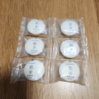 米肌　肌潤石鹸　15g×6個　マイハダ　KOSE(洗顔料)