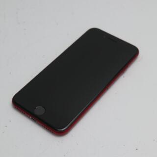 アイフォーン(iPhone)の新品同様 SIMフリー iPhone SE3 第3世代64GBプロダクトレッド(スマートフォン本体)