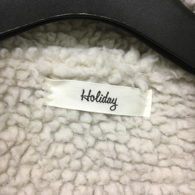 holiday(ホリデイ)のHoliday★アンティローザホリデー★今期デニムボアコート★ungrid好きに レディースのジャケット/アウター(Gジャン/デニムジャケット)の商品写真