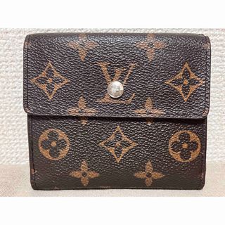 ルイヴィトン(LOUIS VUITTON)のルイヴィトン 二つ折り財布 Wホーク レザー モノグラム(財布)