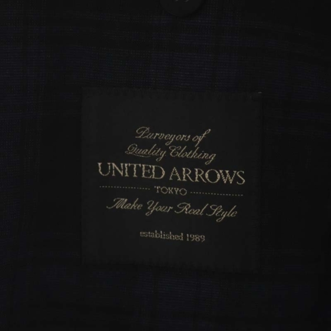 UNITED ARROWS(ユナイテッドアローズ)のユナイテッドアローズ リネンタータンチェックジャケット テーラード 3B 50 メンズのジャケット/アウター(テーラードジャケット)の商品写真