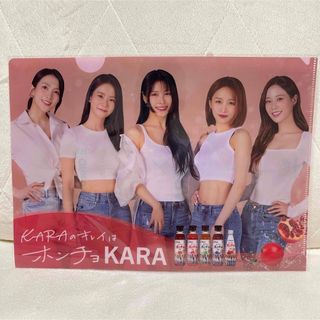 KARA ホンチョ クリアファイル(アイドルグッズ)