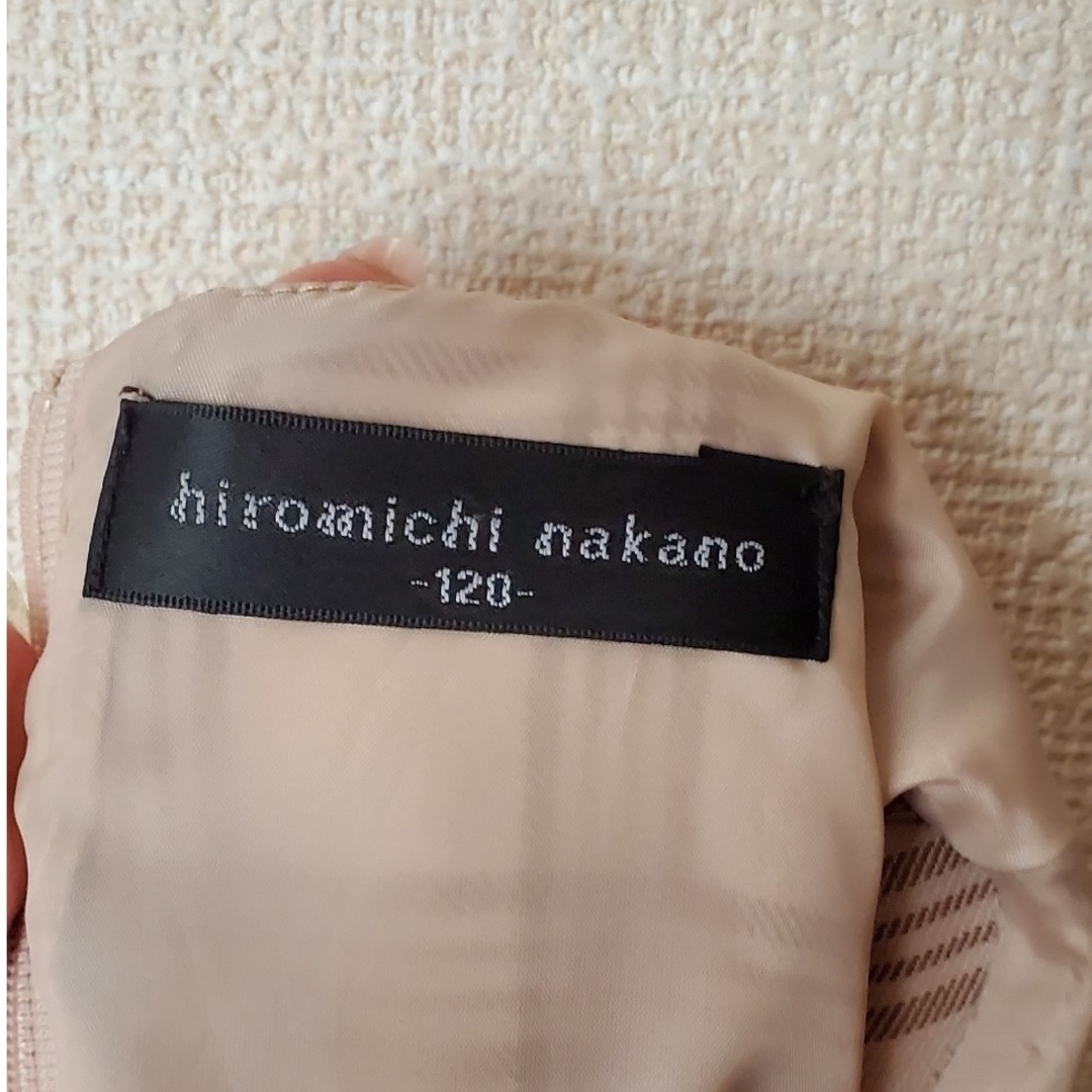 HIROMICHI NAKANO(ヒロミチナカノ)のセレモニーワンピース　キッズ キッズ/ベビー/マタニティのキッズ服女の子用(90cm~)(ワンピース)の商品写真