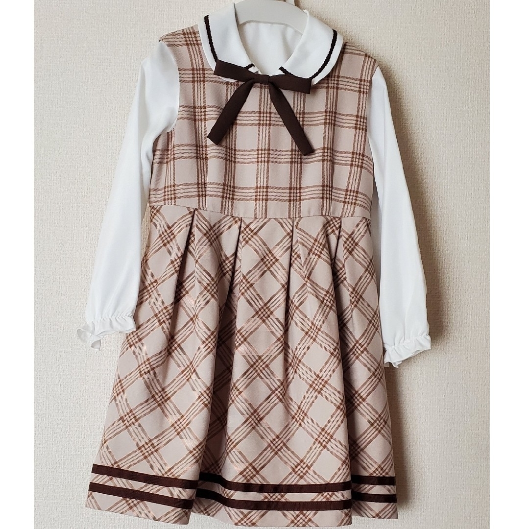 HIROMICHI NAKANO(ヒロミチナカノ)のセレモニーワンピース　キッズ キッズ/ベビー/マタニティのキッズ服女の子用(90cm~)(ワンピース)の商品写真