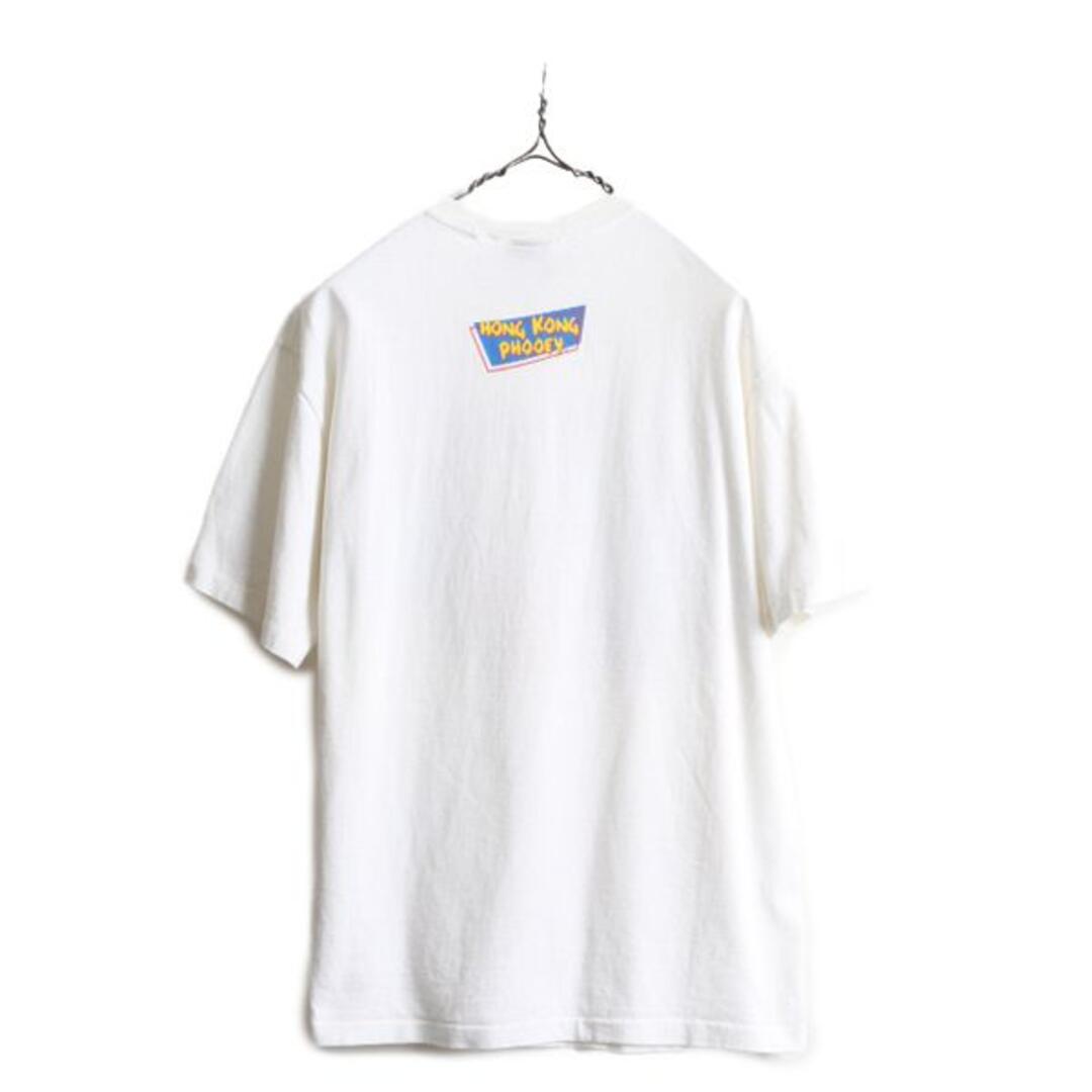 90s ワーナー Hong Kong Phooey 両面 プリント Tシャツ M |