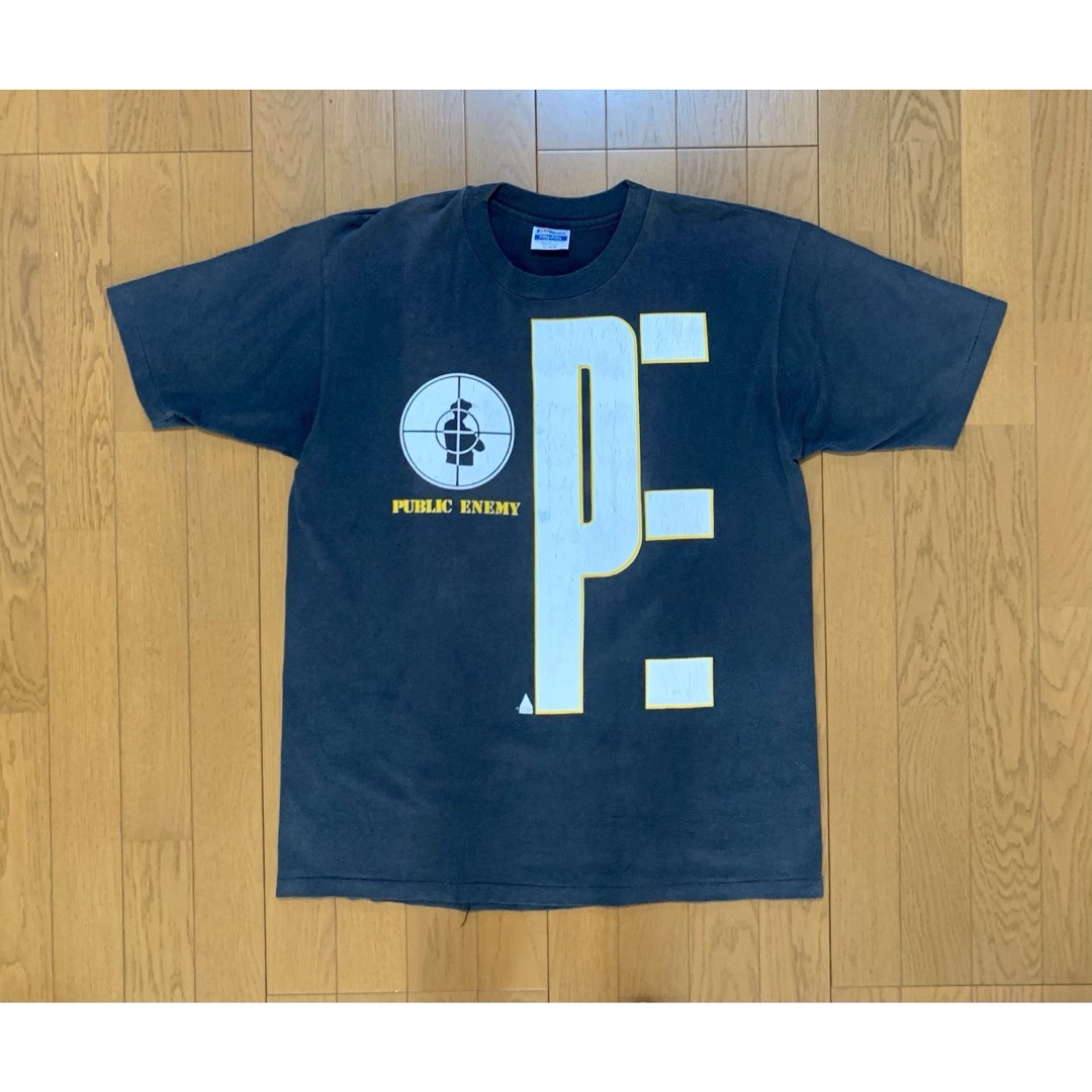 Hanes - XL PUBLIC ENEMY RAPTEE ヴィンテージT パブリックエネミーの