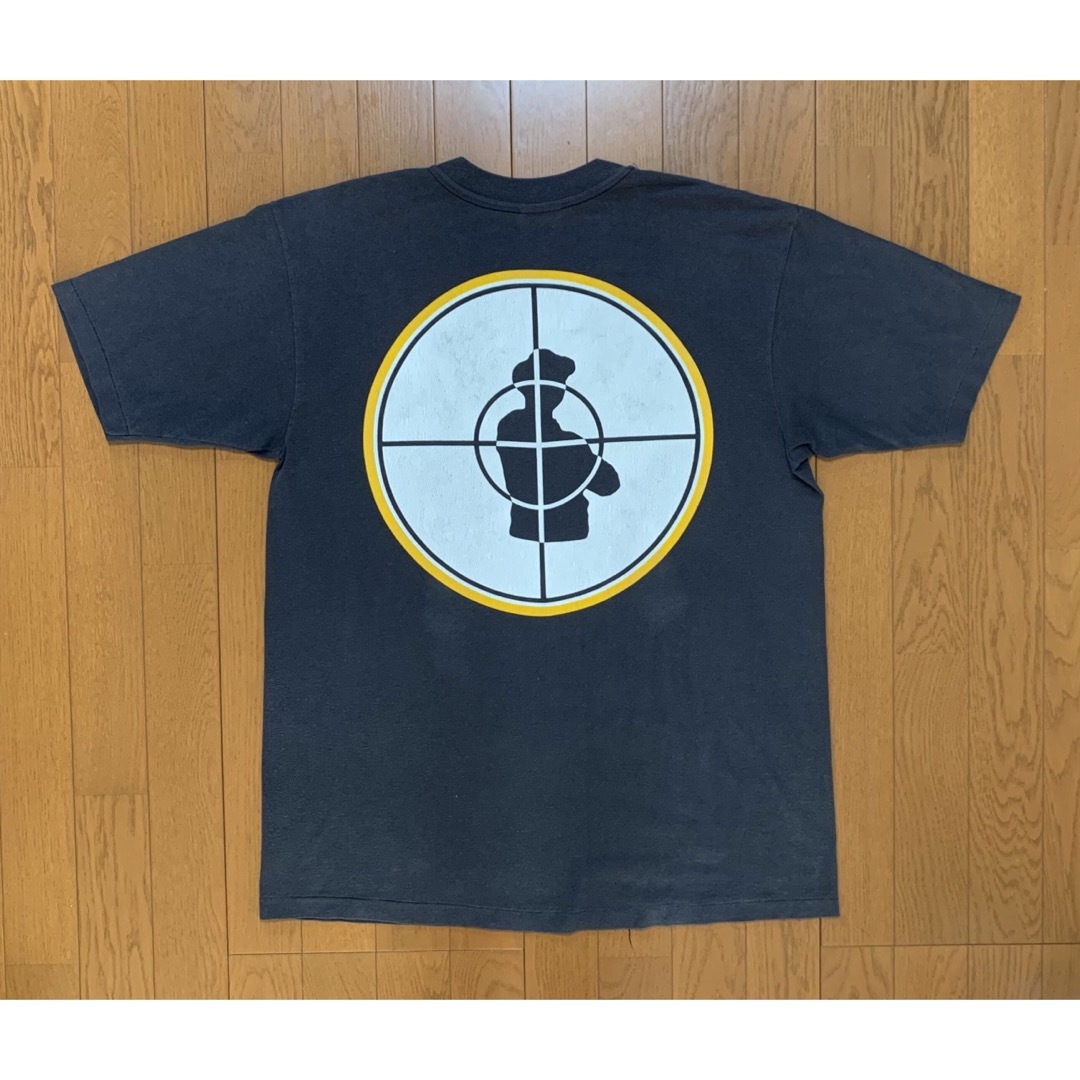 XL PUBLIC ENEMY RAPTEE ヴィンテージT パブリックエネミー袖裾ともにシングルステッチ