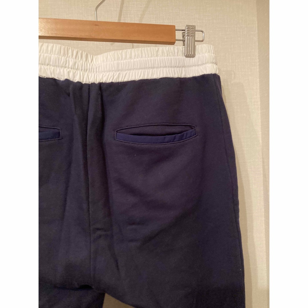 【定価11,000円】ナイロン切り替え スウェットパンツ M