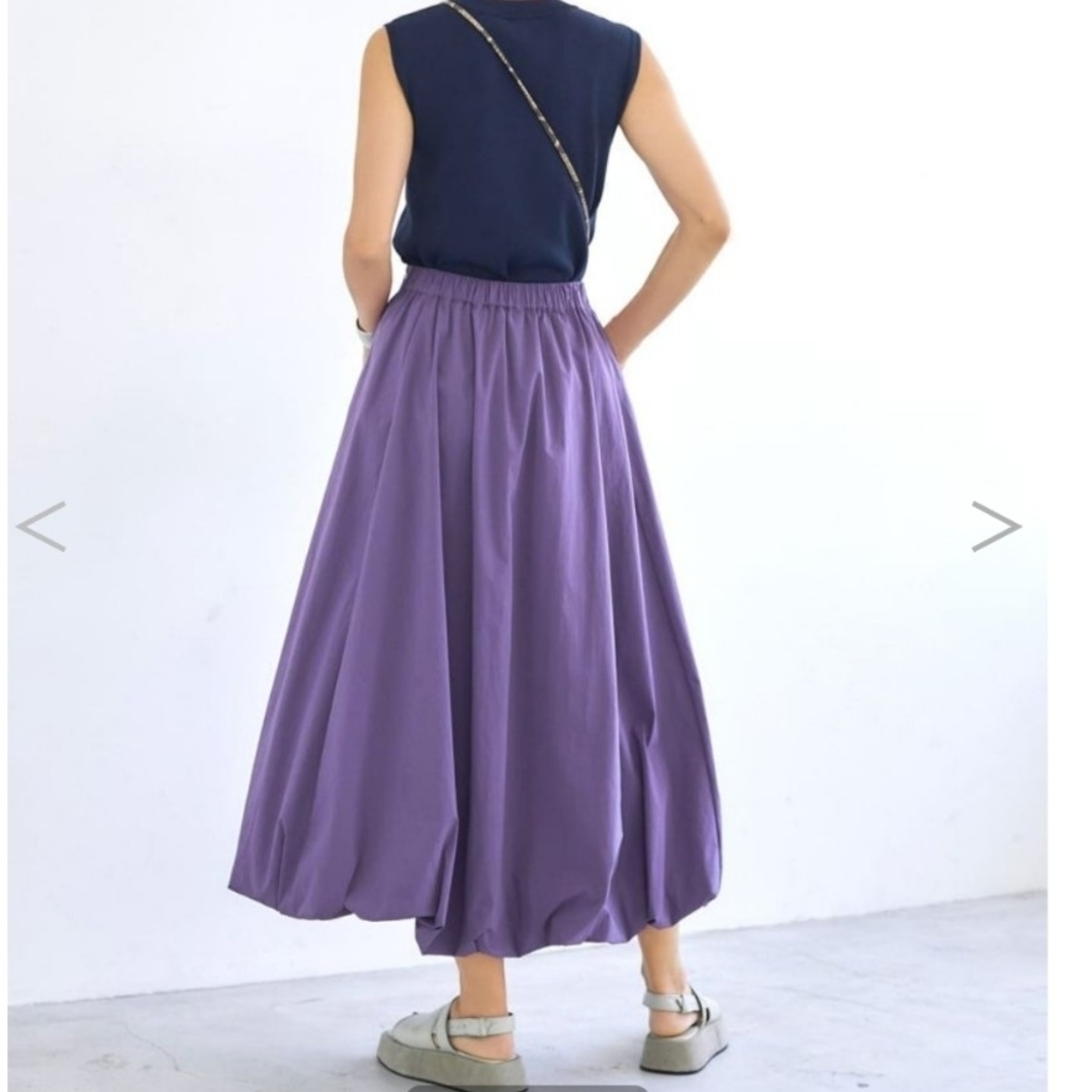 STYLE DELI(スタイルデリ)のハリ感生地のバルーンスカート レディースのスカート(ロングスカート)の商品写真
