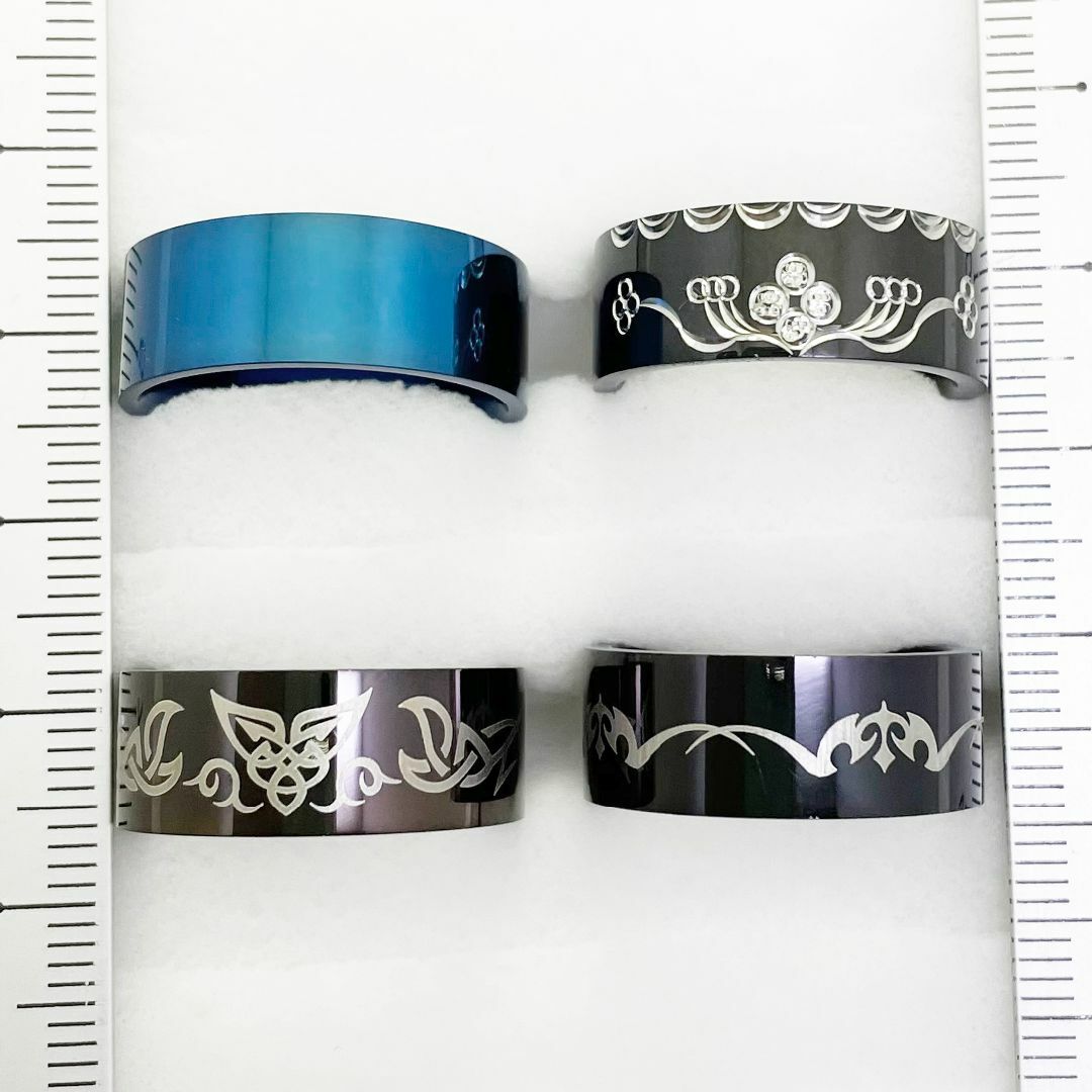15号　サージカルステンレス　高品質　まとめ売り　指輪　ring898 メンズのアクセサリー(リング(指輪))の商品写真