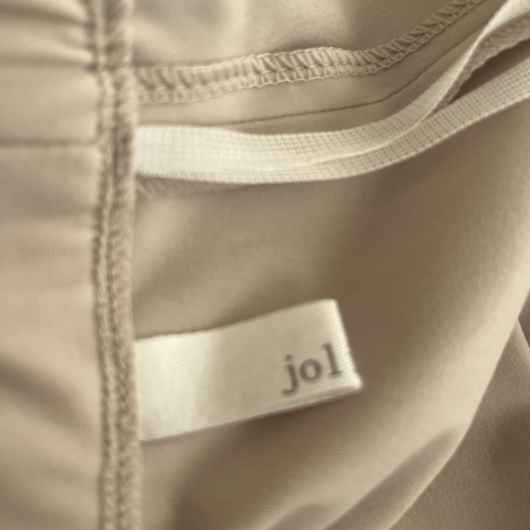 ジョリーミニョン　ベージュスカート レディースのスカート(ひざ丈スカート)の商品写真