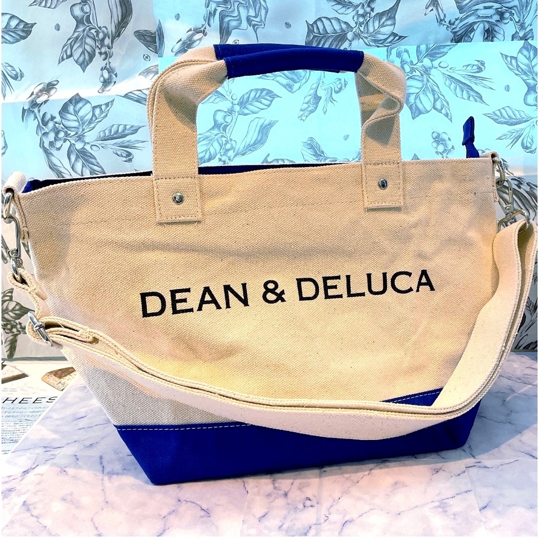 DEEN&DELUCA  ショルダー＆トートバック　ブルー